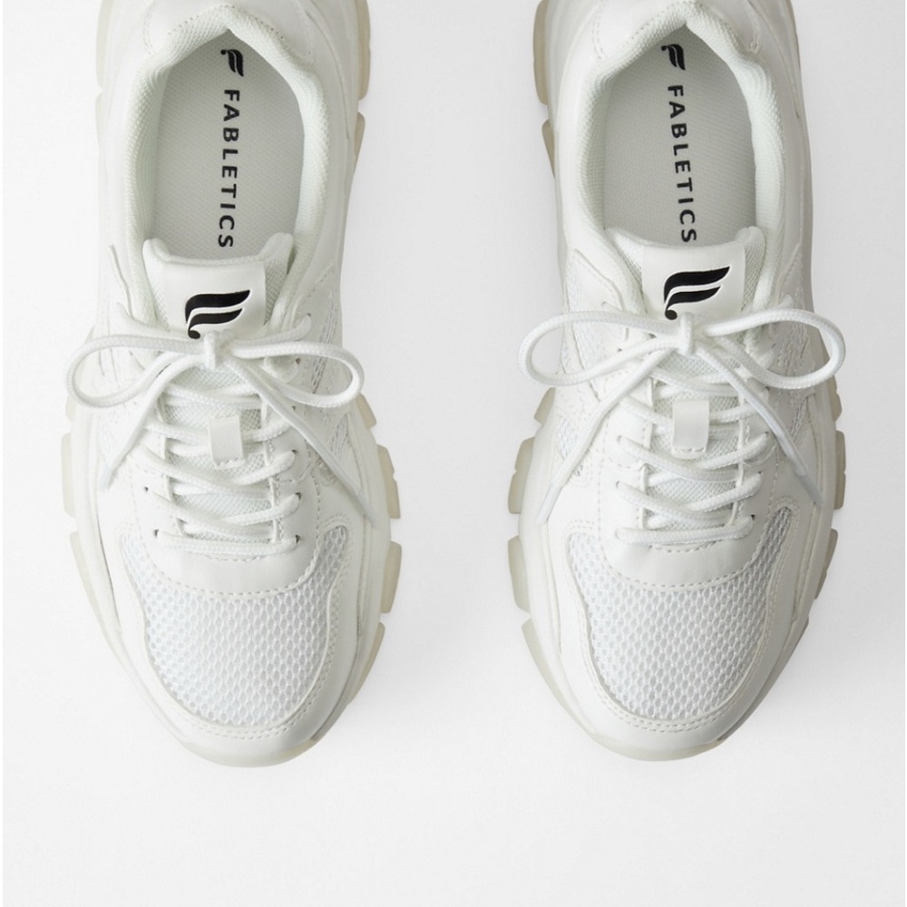 Fabletics Cream Chunky Sneakers - Picture 3 of 3